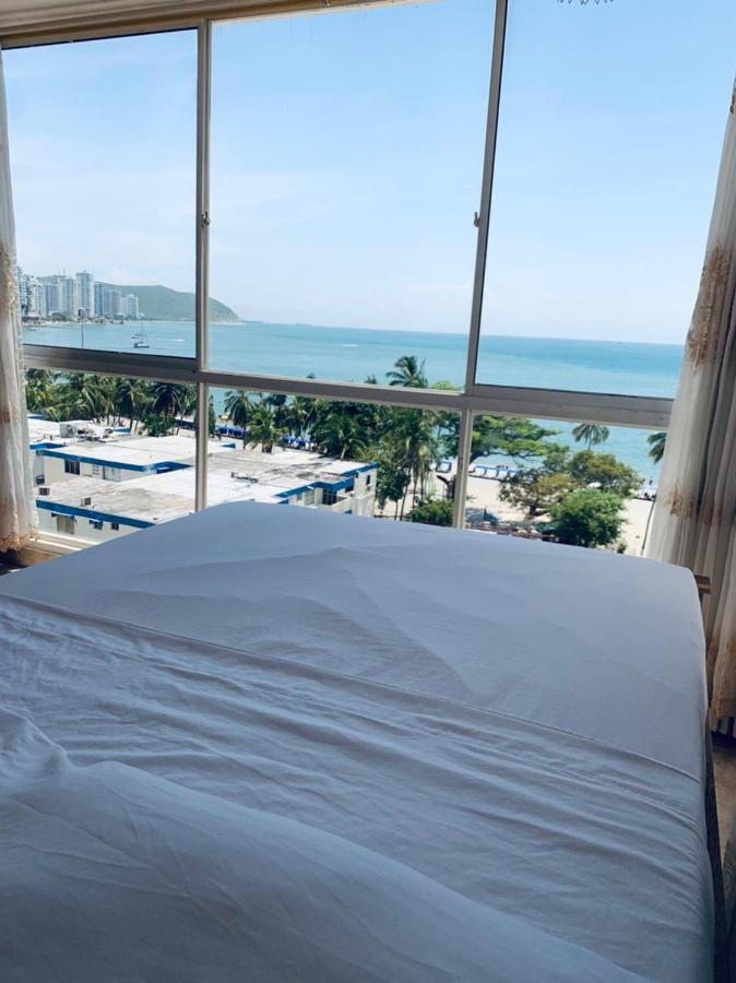 Luna Azul Rodadero Apartaestudios Santa Marta  Ngoại thất bức ảnh