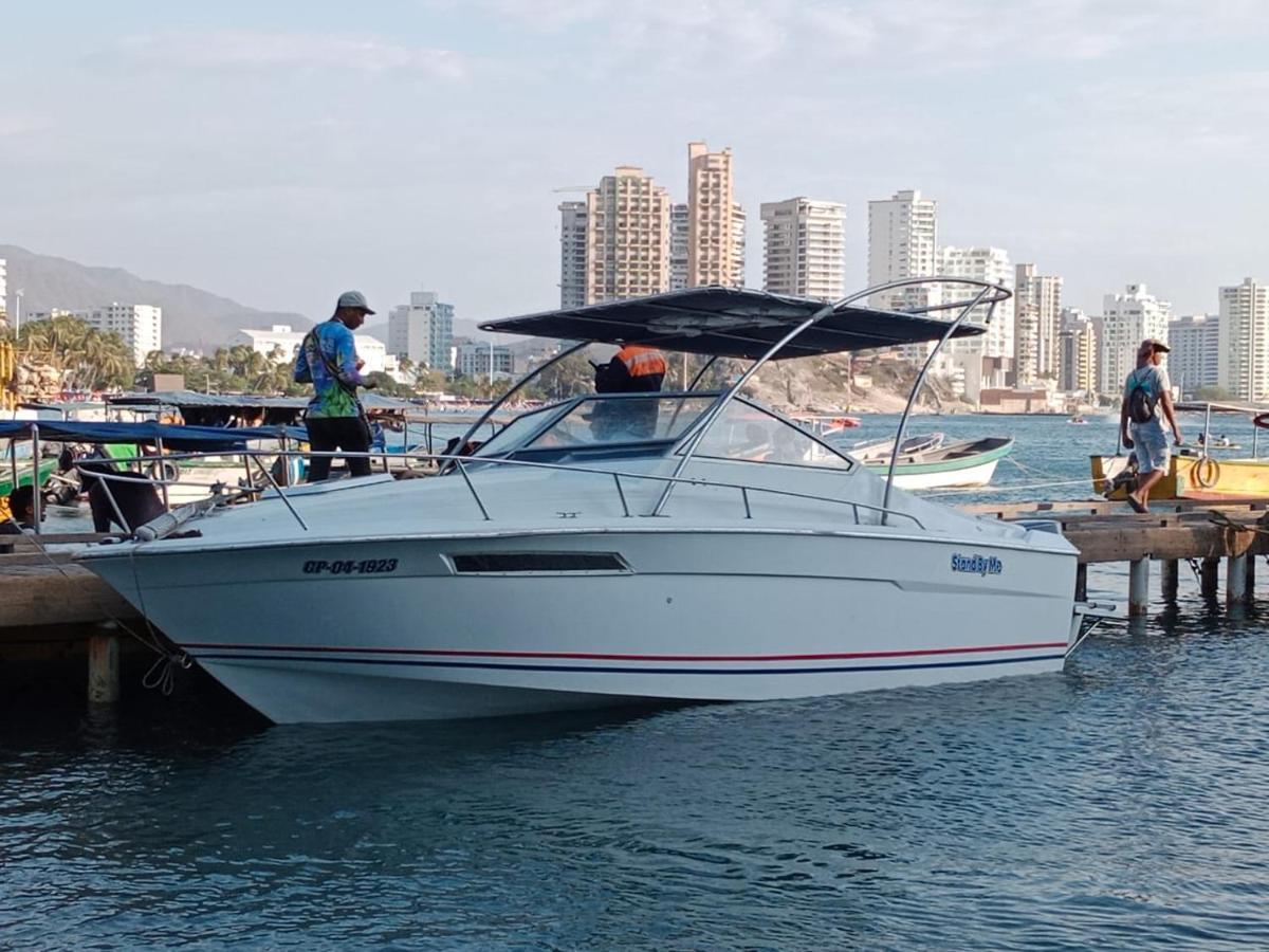 Luna Azul Rodadero Apartaestudios Santa Marta  Ngoại thất bức ảnh