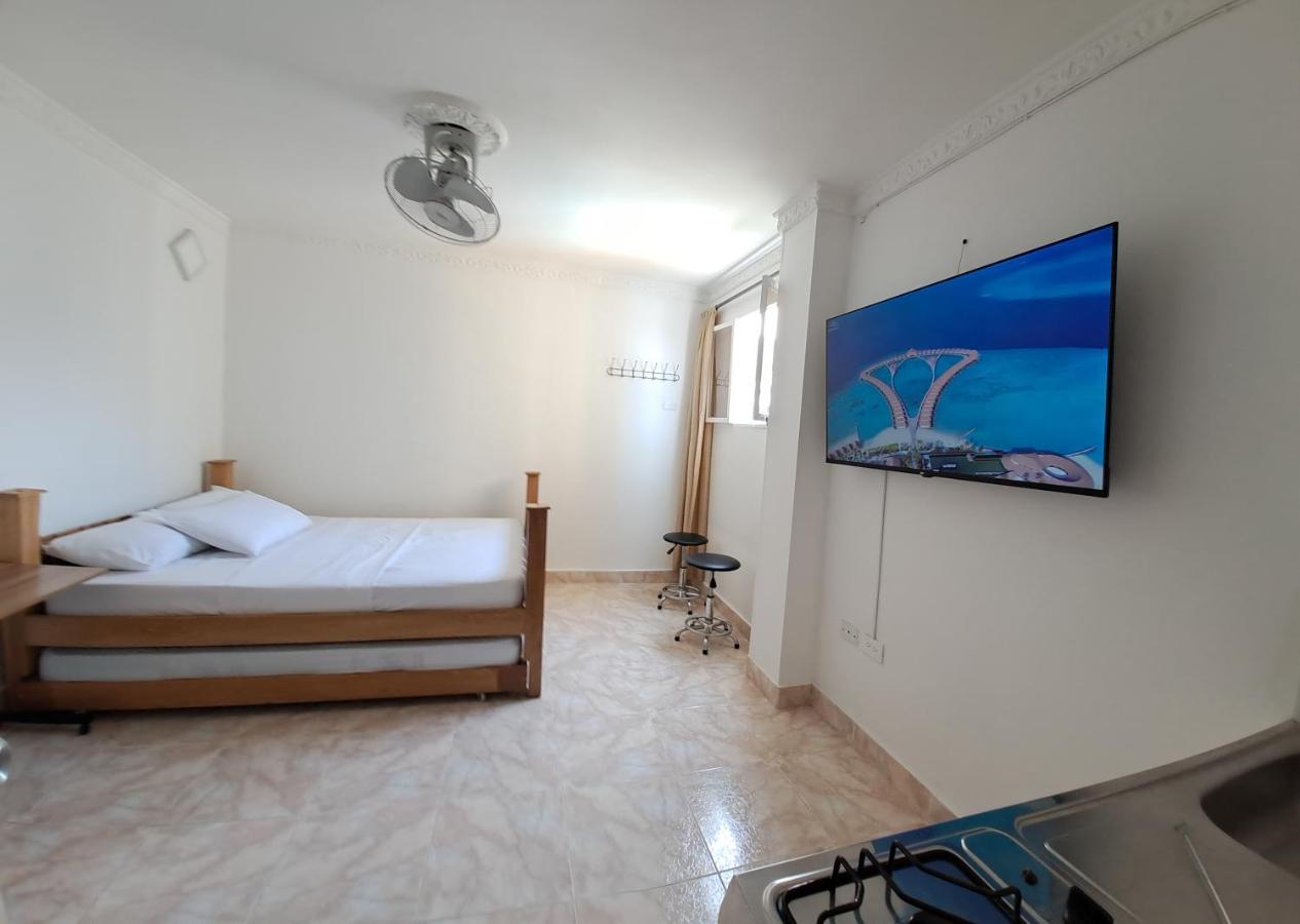 Luna Azul Rodadero Apartaestudios Santa Marta  Ngoại thất bức ảnh